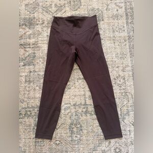 Lululemon athletica Wonder Under Brown Leggings